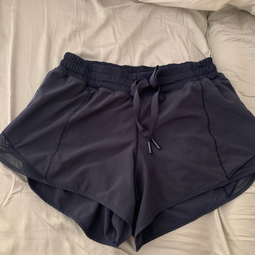 Lululemon size 8 shorts blue